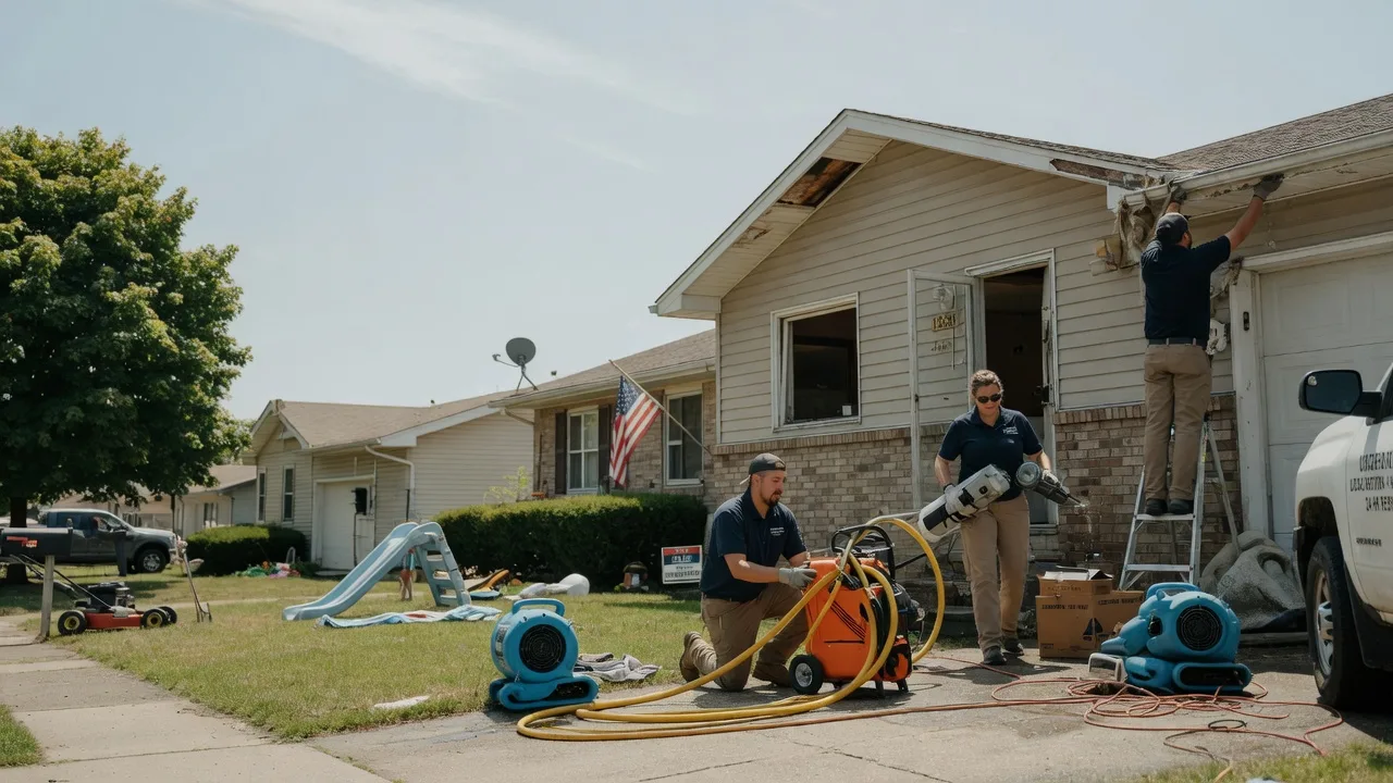 Water Damage Restoration in Branch, MI near me